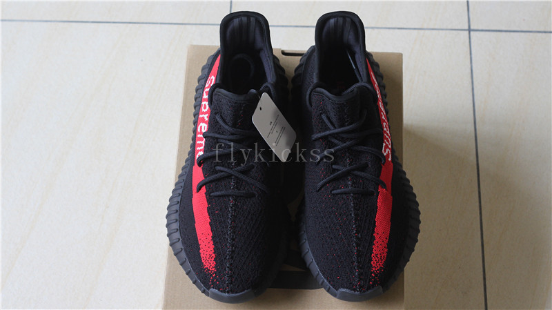 2017 Supreme x Adidas Yeezy Boost 350 V2 Black